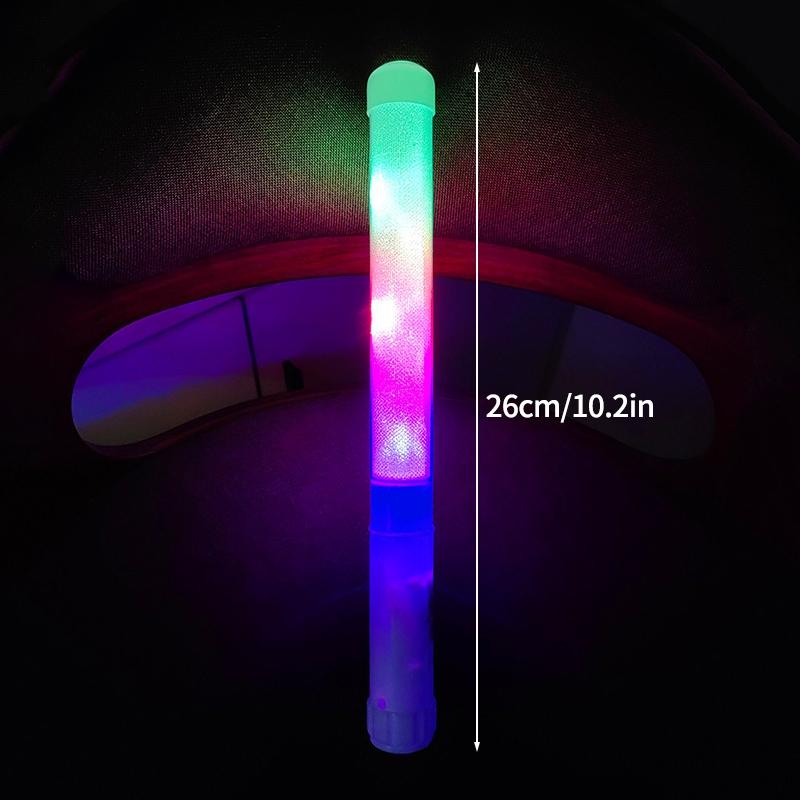 Durable Color Changing Glow Stick Kpop Lightstick Concert Support Stick LED Light Rods Wedding Party Time Halloween Lighting Decor