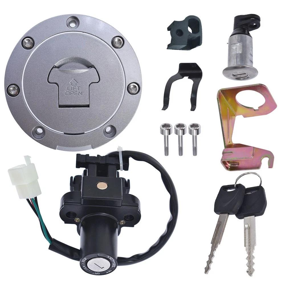 Fit For CBR1000RR 2004 - 2007 CBR1100XX Blackbird NT650 NT700 CBR 1000 RR 1100XX Ignition Switch Gas Cap Cover Seat Lock Set