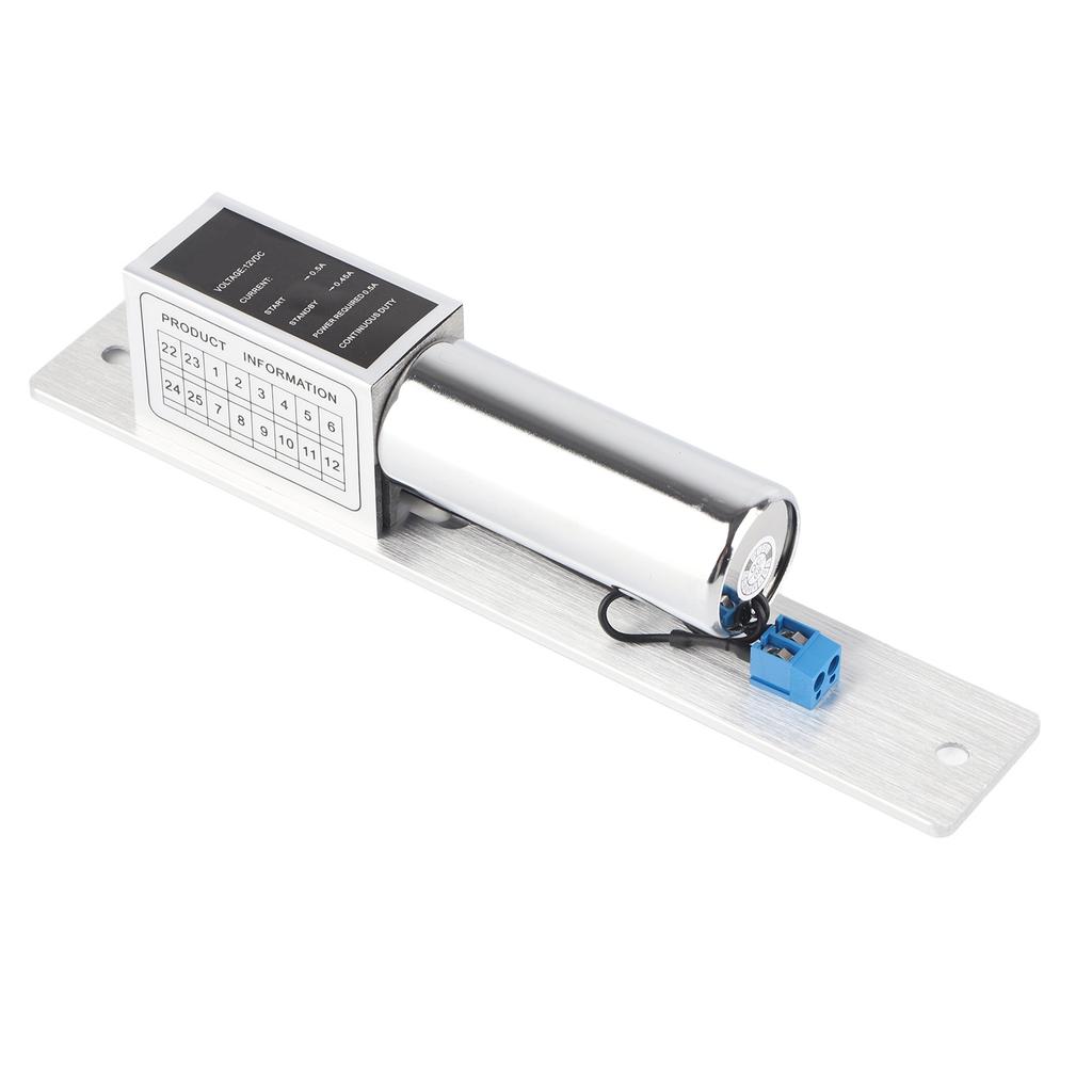 EL‑2LC DC 12V Electric Magnetic Mortise Lock Auto Bolt Lock Door Lock Induction Access Control