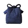 Teacup Bag Portable Travel Tea Set Storage Bag Tea Pots Four Or Six Cups Large Cloth Bag Outdoor Organizer Denim Organizer