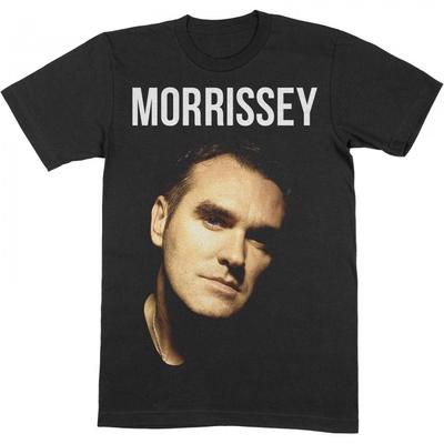 Morrissey Хлопковая футболка для взрослых унисекс с фотографией