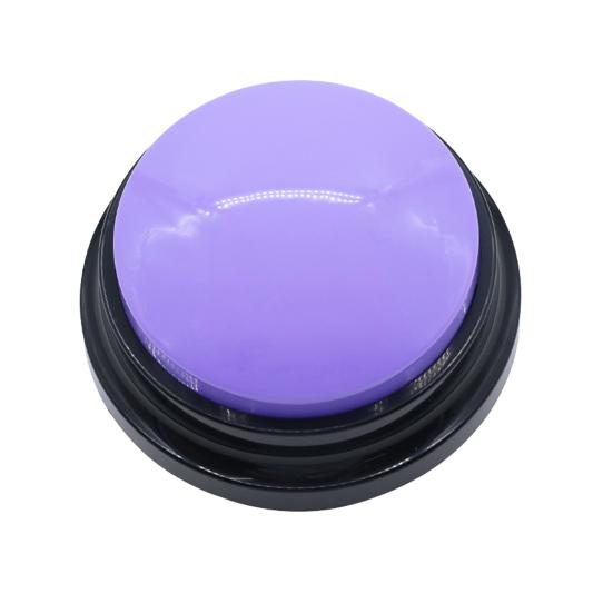 Кнопка записи голоса Интерактивная кнопка для общения с собакой Обучающий зуммер для общения с питомцем