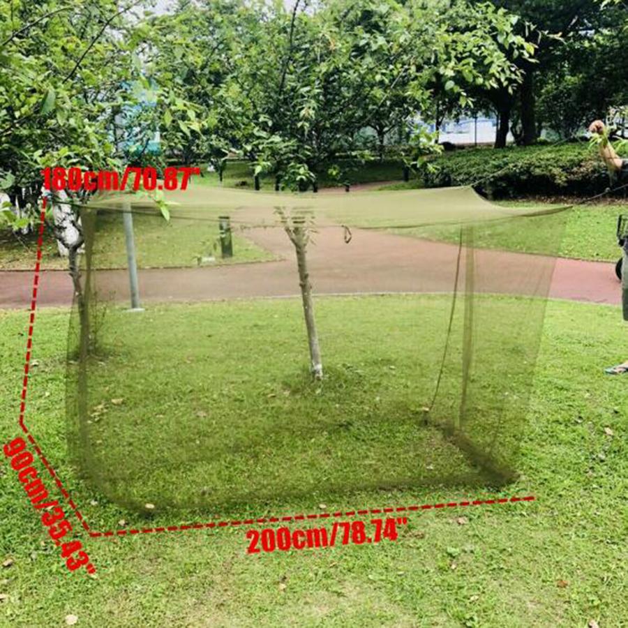 Новая москитная сетка большая для помещений и улицы, для кемпинга, сетка от насекомых, чехол-навес, подходит для путешествий