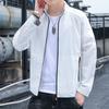 Men's Lightweight Breathable Standing Collar Jacket Large Size Casual Sun Protection Softshell Jacket
