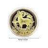 1117 Year Of The Goat L ucky Coin, Chinese Z odiac Feng Shui Wealth Toke n Spring Festival Prosperity Decoration For Home Mantel