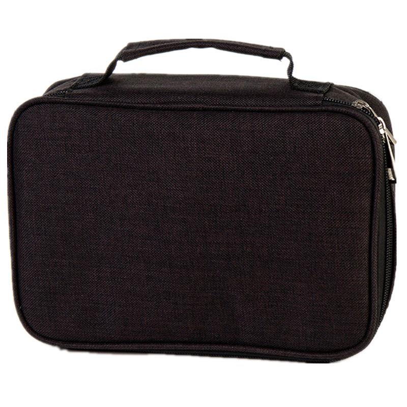 Водонепроницаемый пенал для карандашей 72 цветов - 120 отверстий, большая вместимость, со съемными секциями для рисования и канцелярских принадлежностей