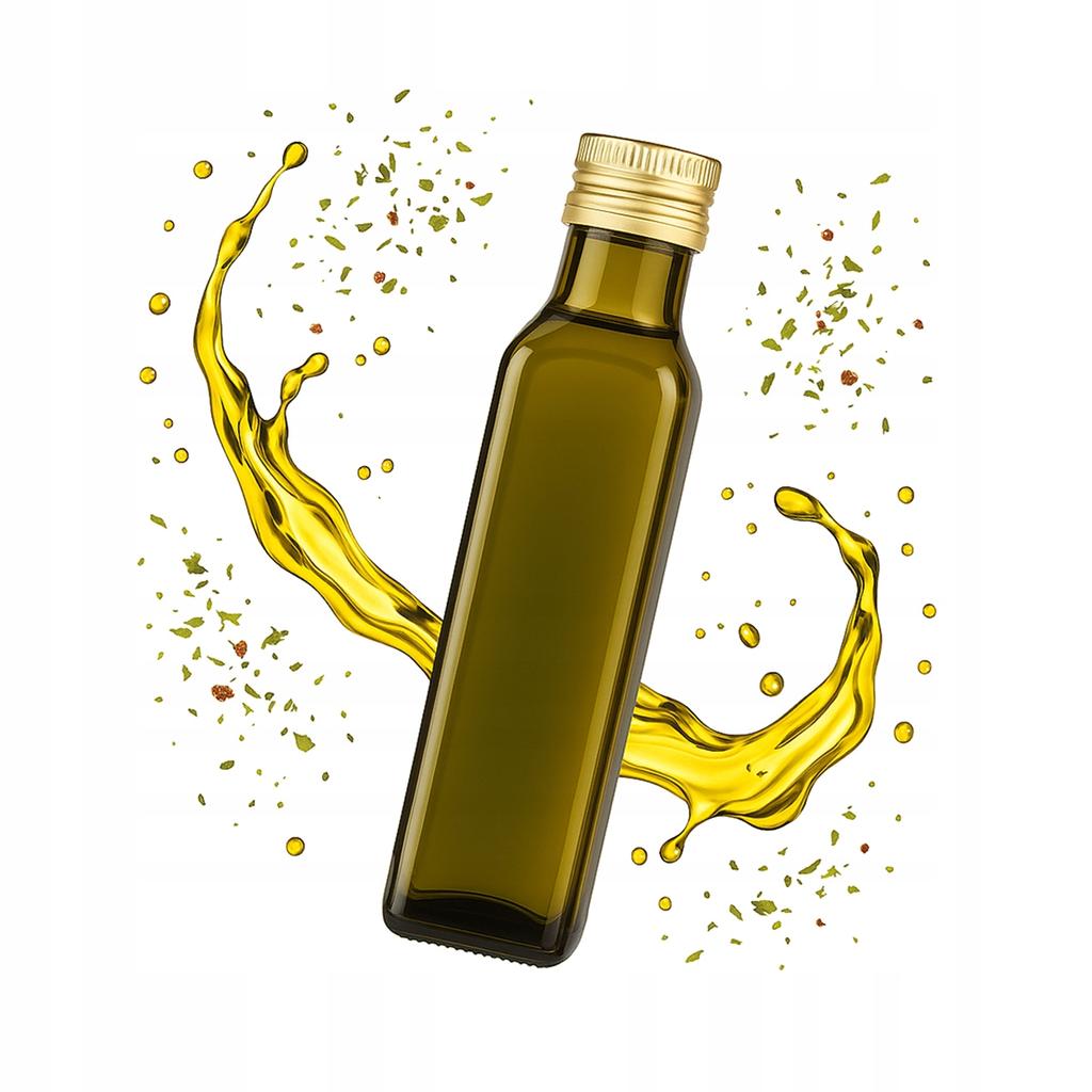 Bottle of MARASCA OLIVE 250ml for olive oil, tinctures, oil, vinegar, glass bottles