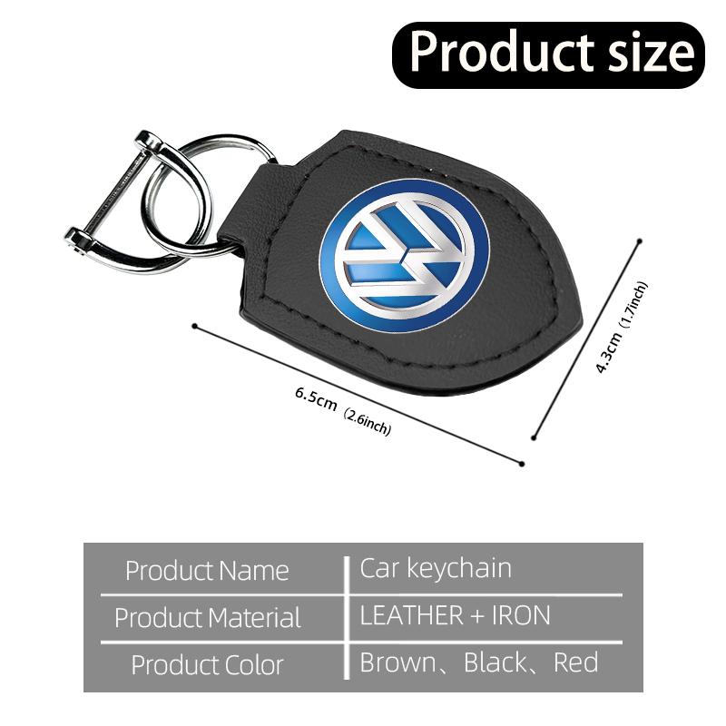 DIG1 Car Shield Keychain Pendant Chain Decorative Accessories For Volkswagen VW Scirocco Jetta Beetle Golf 4 5 6 Passat Polo B5