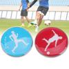 Football Pattern Referee Toss Coin Selected Edges Soccer Flip Coin  Referee Equipment