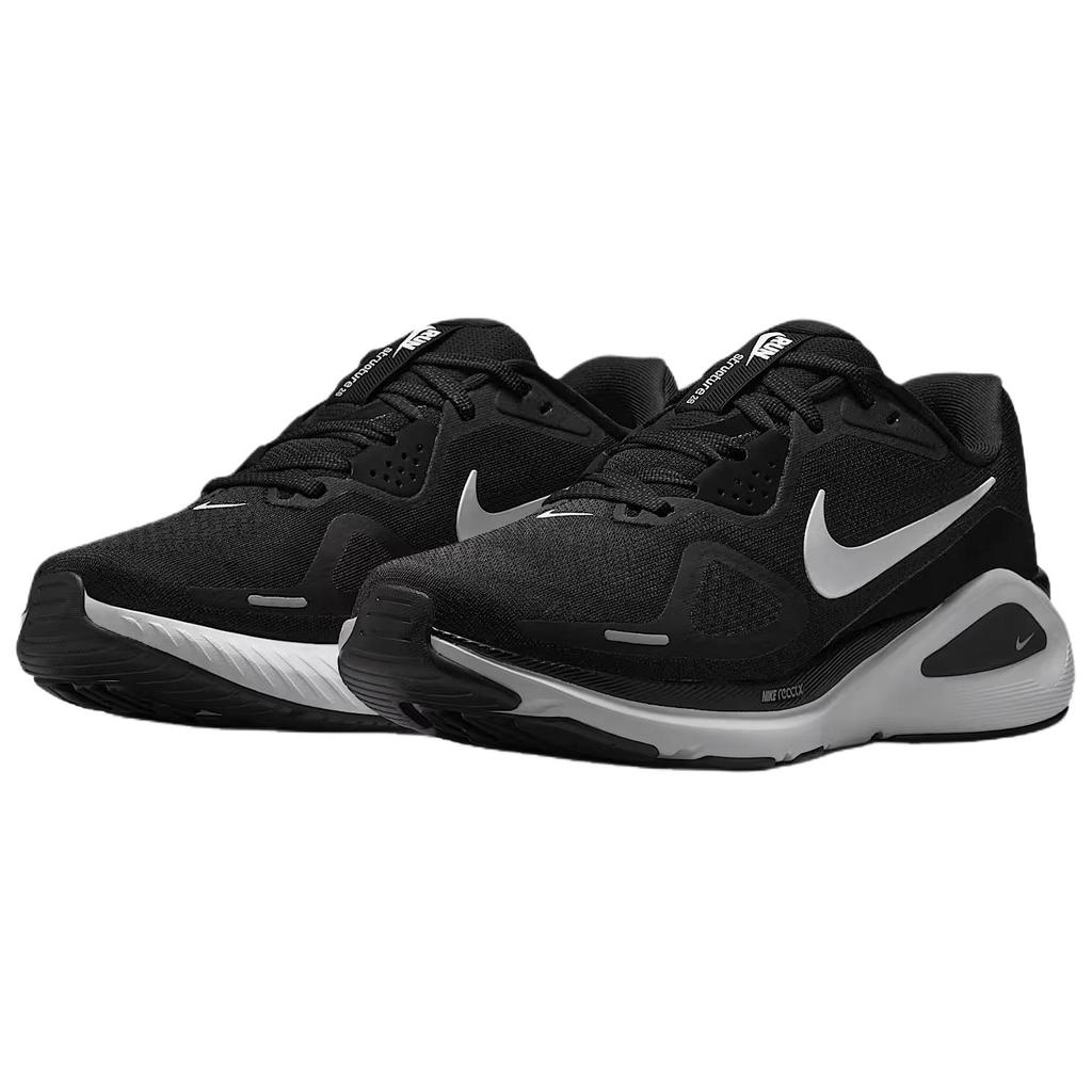 Nike Structure 26 Черно-белые женские кроссовки Волчий серый Металлик-серебристый HJ1101-003