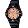 [Casio] CASIO Аналоговые часы LRW-200H-9E2V Женские/Детские Дешевые Casio Глянцевый черный x Розовое золото Международная модель [Параллельный импорт]