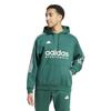 Adidas Tyro College Fleece-Lined Sweatshirt, Men's JSO38, Green/Alumina (IW5938)