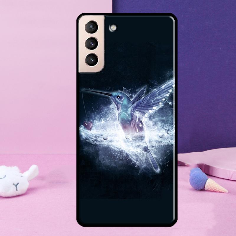 Чехол для телефона с колибри для Samsung Galaxy S25 Ultra S24 Ultra S9 S10 S20 S21 S22 Plus S23 S24 FE