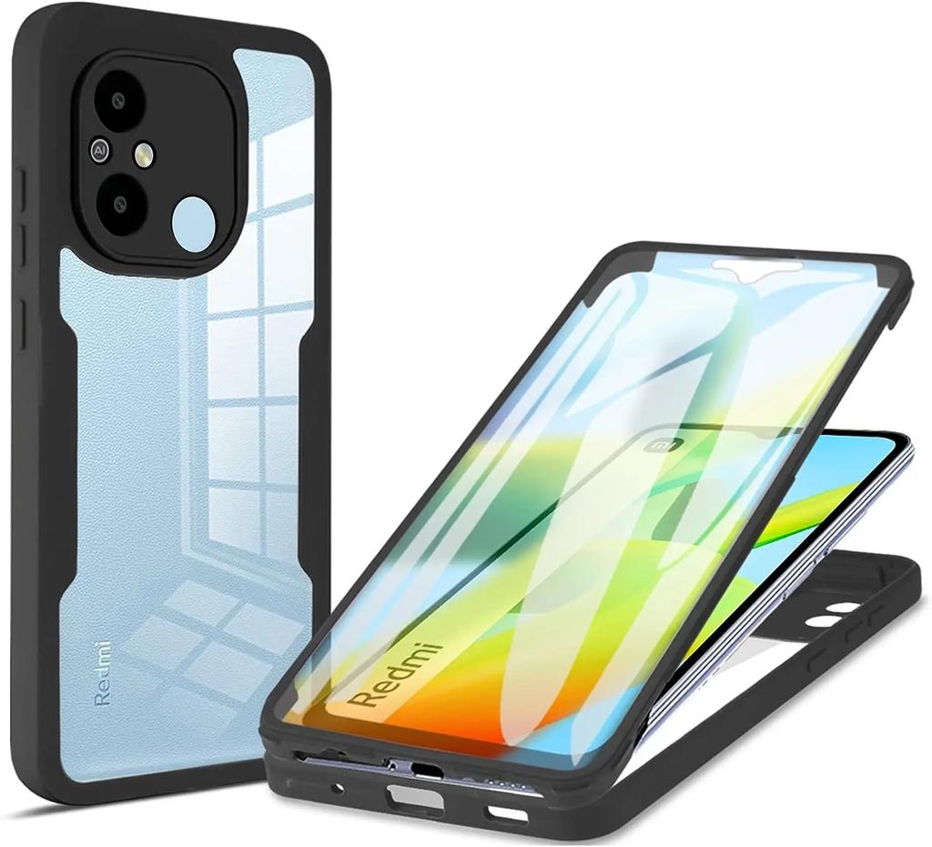 Противоударный чехол с полной защитой для iPhone 15 14 13 Pro Max Samsung Galaxy S23 FE S24 Ultra A14 A34 A54 Redmi Note 12s 11 10 12C 10C Poco F5 X5 Pro 5G