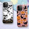 Чехол для телефона Хэллоуин Тыква Голова Для iPhone 17 Air 16e 16 Pro Max 15 14 Plus 13 12 Mini 11 Pro Ударопрочный Силиконовый Задний Чехол