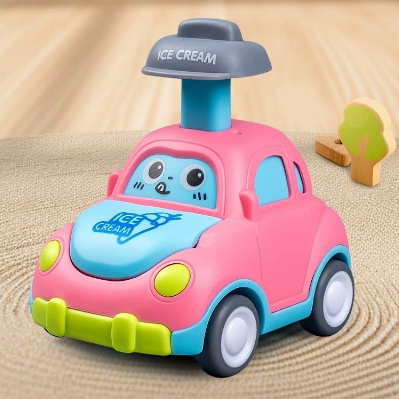 Детская толкающая машинка для мальчиков и девочек, мультяшная инерционная игрушка, школьный автобус, детский сад, детская игрушка