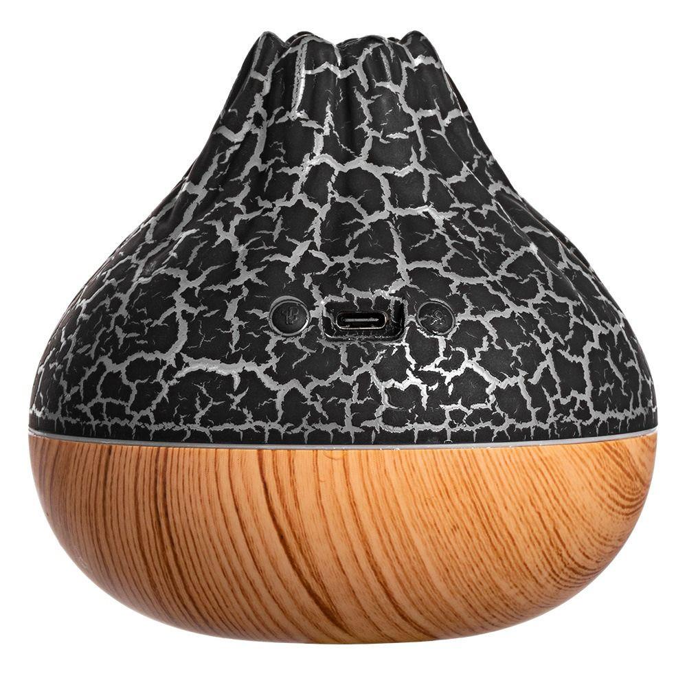 300ml Volcano Air Humidifier USB Air Freshener Nebulizer Water Mist Diffuser Purifier Home Decor