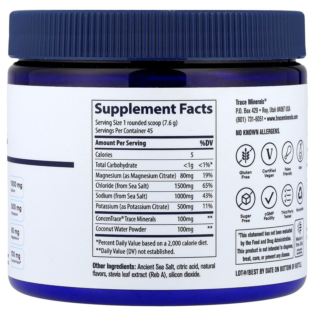 Zerolyte Powder, Salty Orange, 342G(12.1Oz)