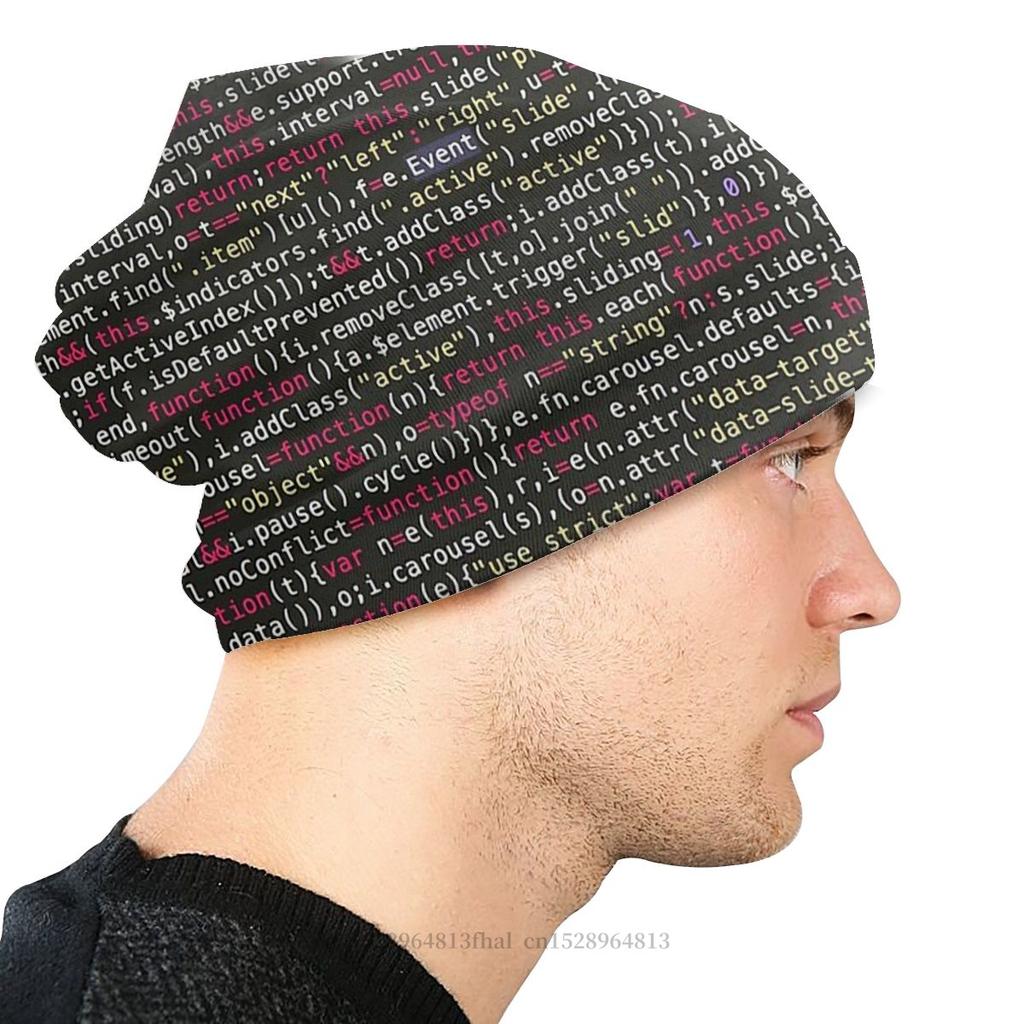 Это реальная жизнь кодирования и программирования капот Homme вязаная шапка Hack Life Trick Skullies шапочки шапки для женщин унисекс шапки