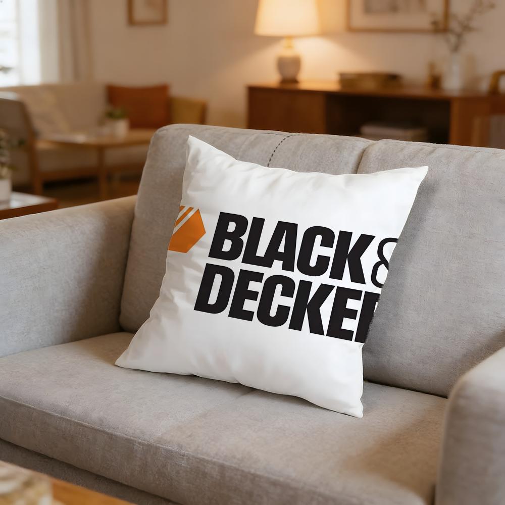 Бренд Black+Decker Наволочка из короткого плюша, пыленепроницаемая, для подушки, дивана, с потайной молнией