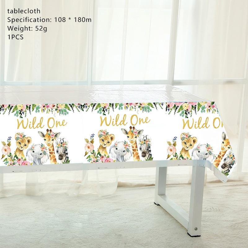 Один красочный мир животных принадлежности для дня рождения декор для радостных празднований**