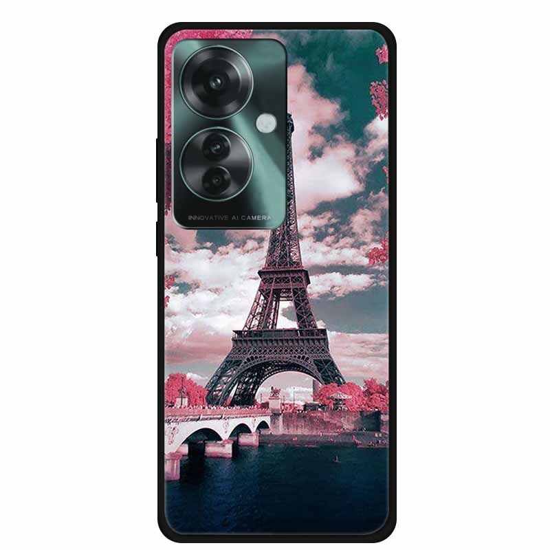 For OPPO Reno 11A Cases Shockproof Phone Cover Soft Silicone Fashion Cool Cases for OPPO Reno11 A 11A Bumper for OPPO Reno11 A