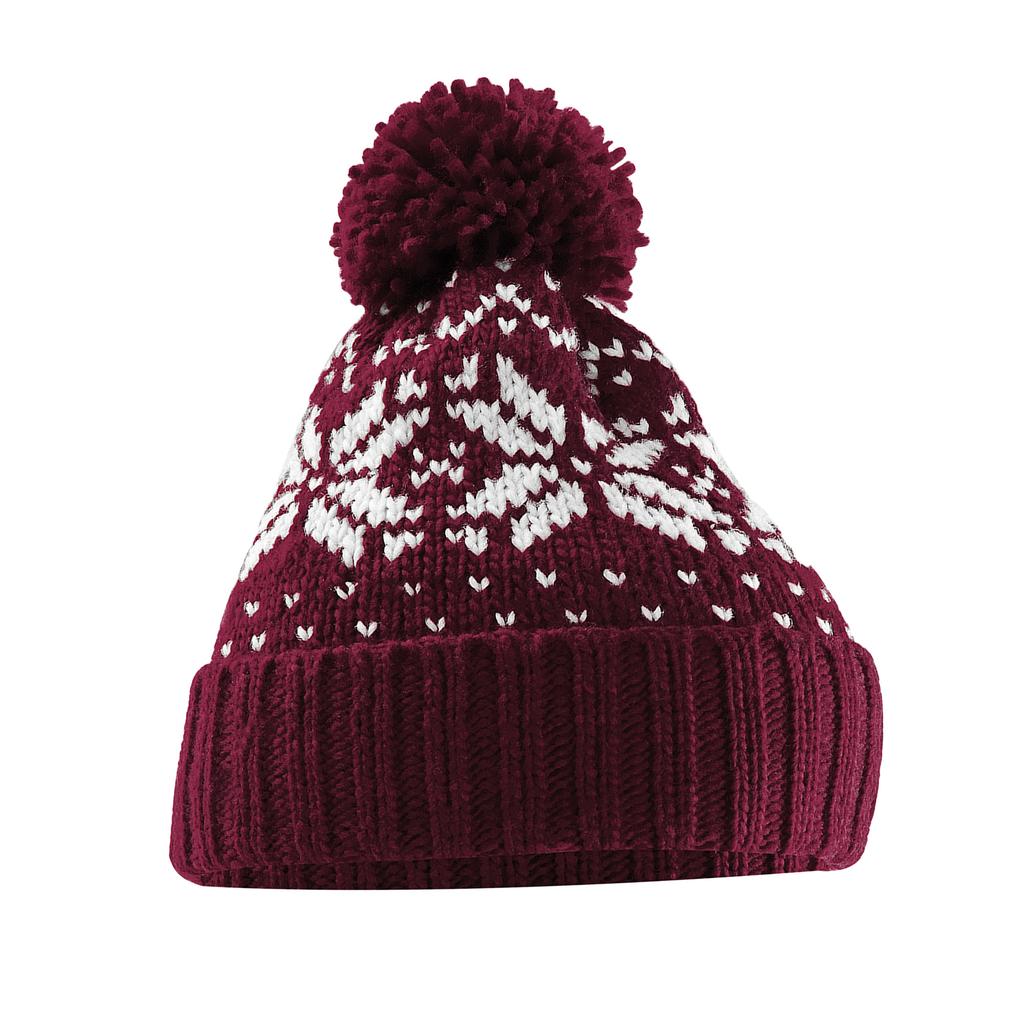 Beechfield Fair Isle Snowstar Beanie
