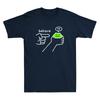 Behave No Funny Dishonest Frog Cartoon Meme Humor Quote Vintage Unisexs Tshirt