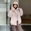 Универсальная одежда с хлопковым наполнителем для женщин, две новые зимние хлопковые куртки, куртки, одежда-пуховик, топы, хлопковые куртки.