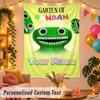 Garten of Banban Personalized Wall Tapestry Custom Name Text Polyester Hanging Decor Home Room