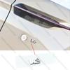 1Piece Car Body Sticker Rear Wing V12 Badge Emblems Side Fender  For Aston Martin