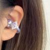 Блестящие подвески для наушников с открытым ухом, вращающиеся клипсы из искусственных страз для настраиваемых DIY аксессуаров для ушей