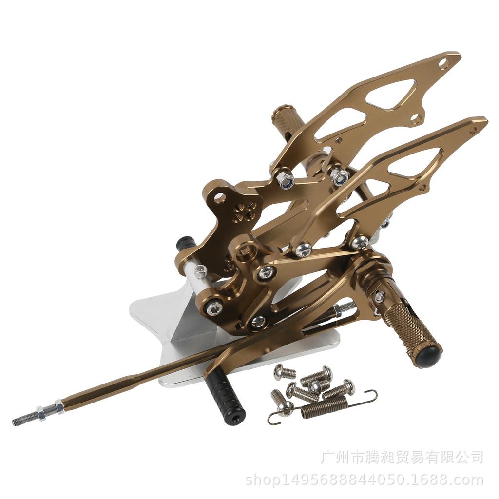 Совместимо с Kawasaki EX250 Ninja 250R 2008-2012 CNC Мотоциклетная Передняя Подножка Треугольный Кронштейн