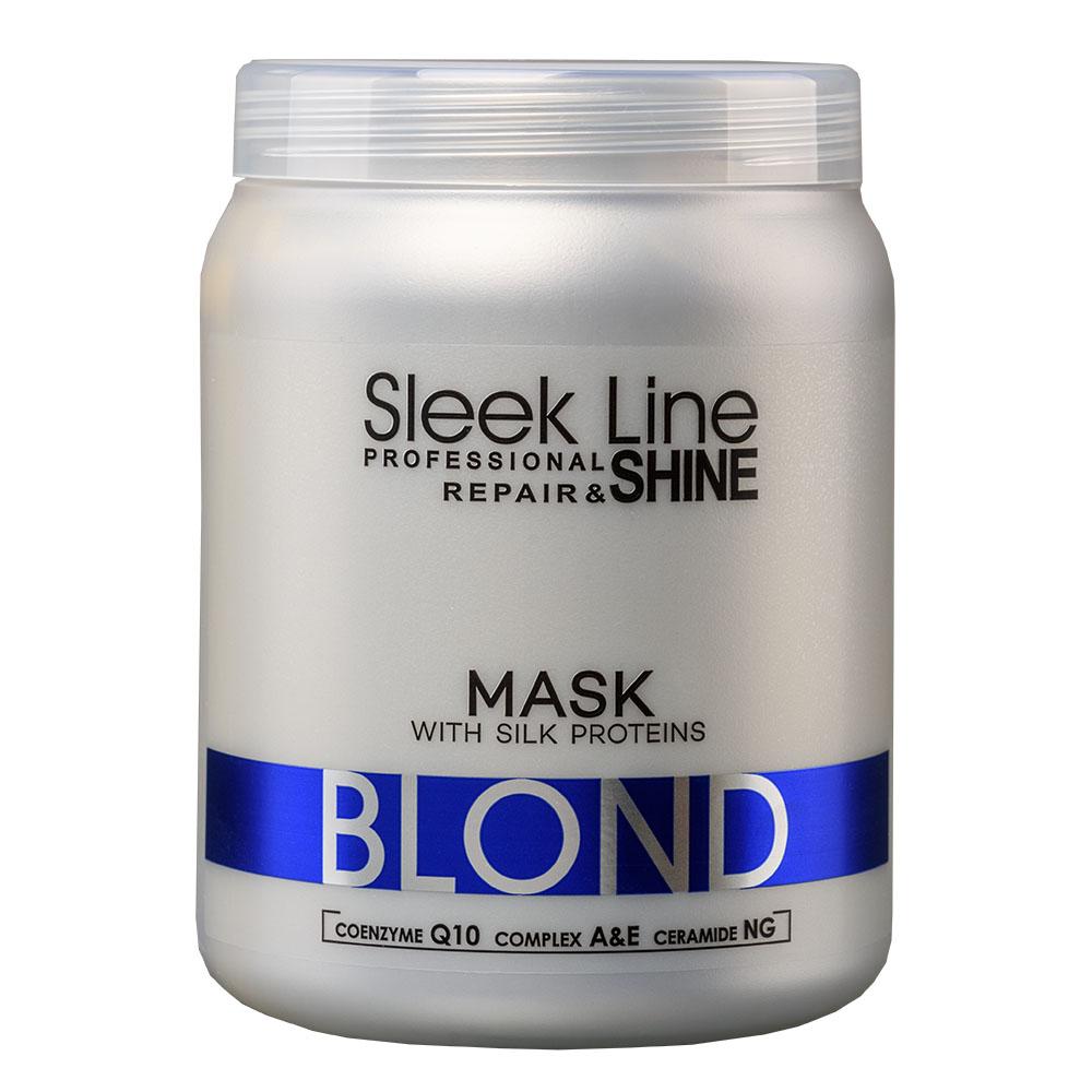 Stapiz sleek line blond maska do włosów z jedwabiem 1000ml