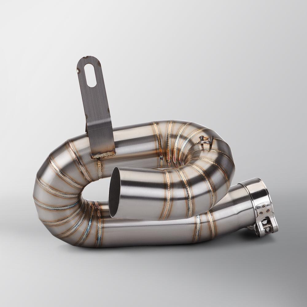 For STREET TRIPLE 765 S R RS Triple765 2017 - 2021 Motorcycle Exhaust Middle Link Pipe Fits the 51MM Muffler
