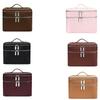 Storage Solution PU Material Cosmetic Bag Large Capacity Waterproof Toiletry Storage Aesthetic Pattern Travel Bag Travel