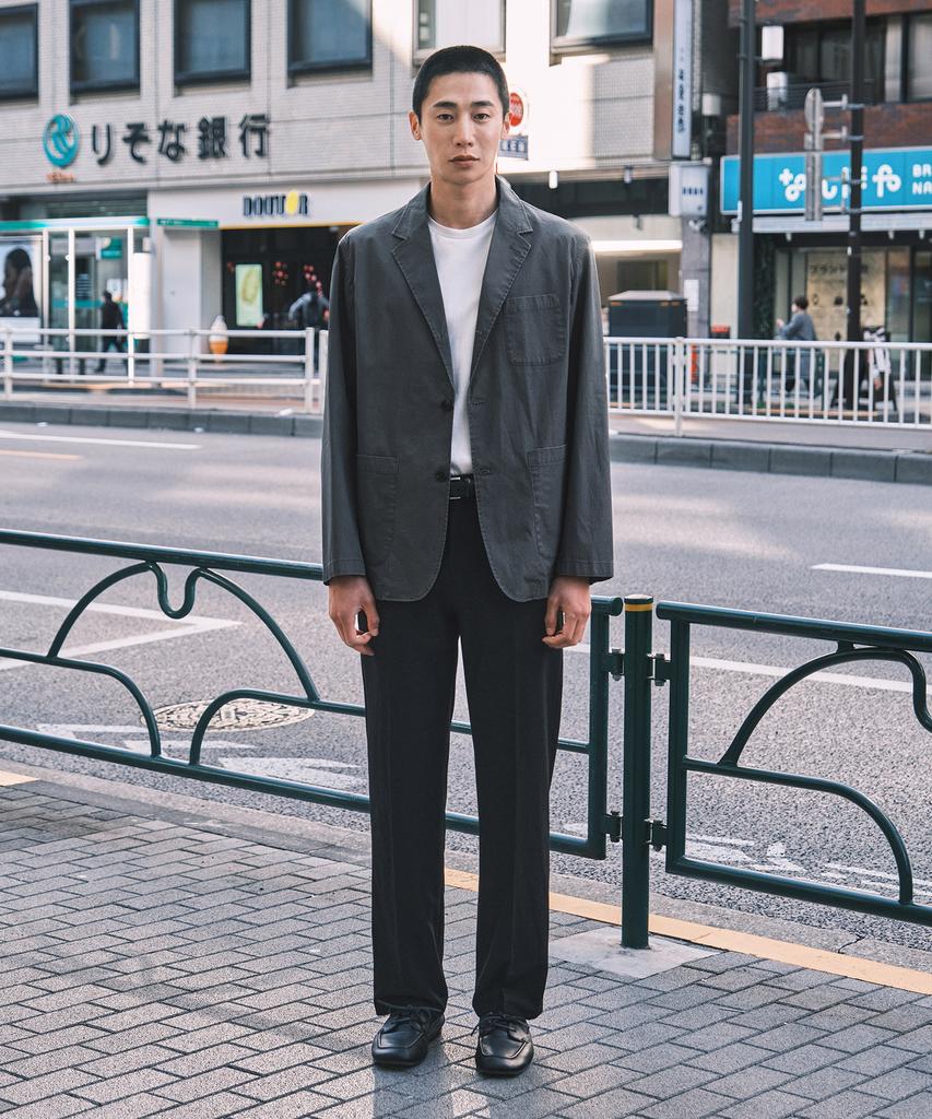 Блейзер Stco Diems из garment-washed рипстопа_Угольно-серый (негабаритный)_Djaxa63Osc