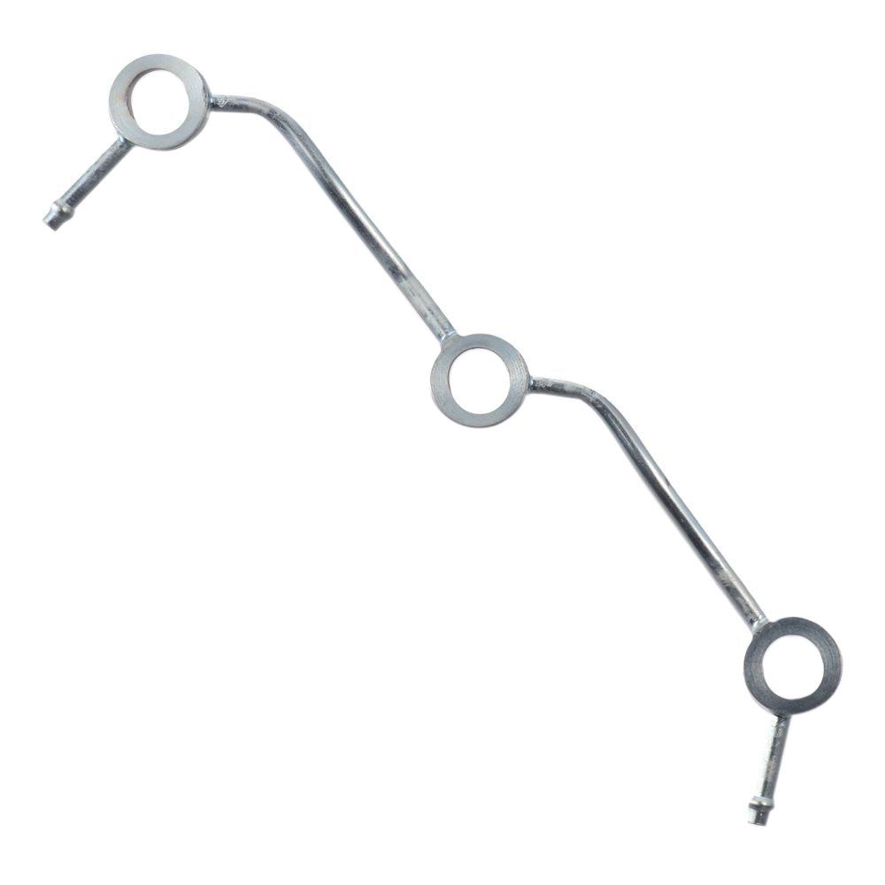 Серебряная возвратная труба 20 см 16261-42502 надежная замена для Kubota D1305