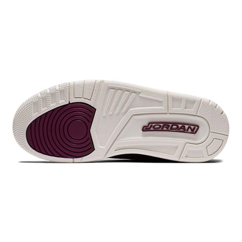 Jordan 3 Ретро Бордовые Женские Jordan AH7859-600