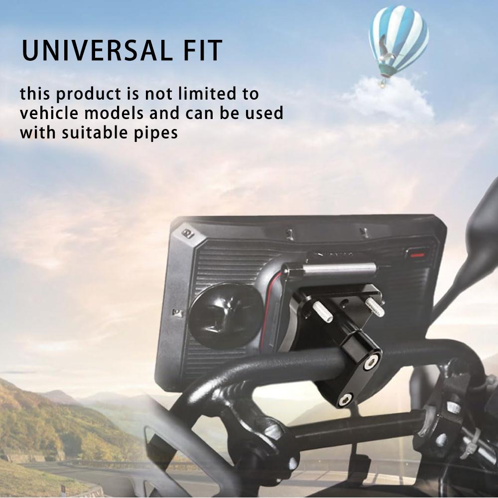 Крепление GPS-навигатора для мотоцикла Подходит для Africa Twin / R1200/R1250 GS/GSA/Tenere 700 / Super Tenere/Tuareg 660 (12мм) МП-1200-БК