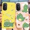 For Huawei Nova 9 SE Case Cute Dinosaur Cartoon Back Cover Soft Silicone Phone Case For Huawei Nova 9 Pro Nova9 SE Fundas Bumper