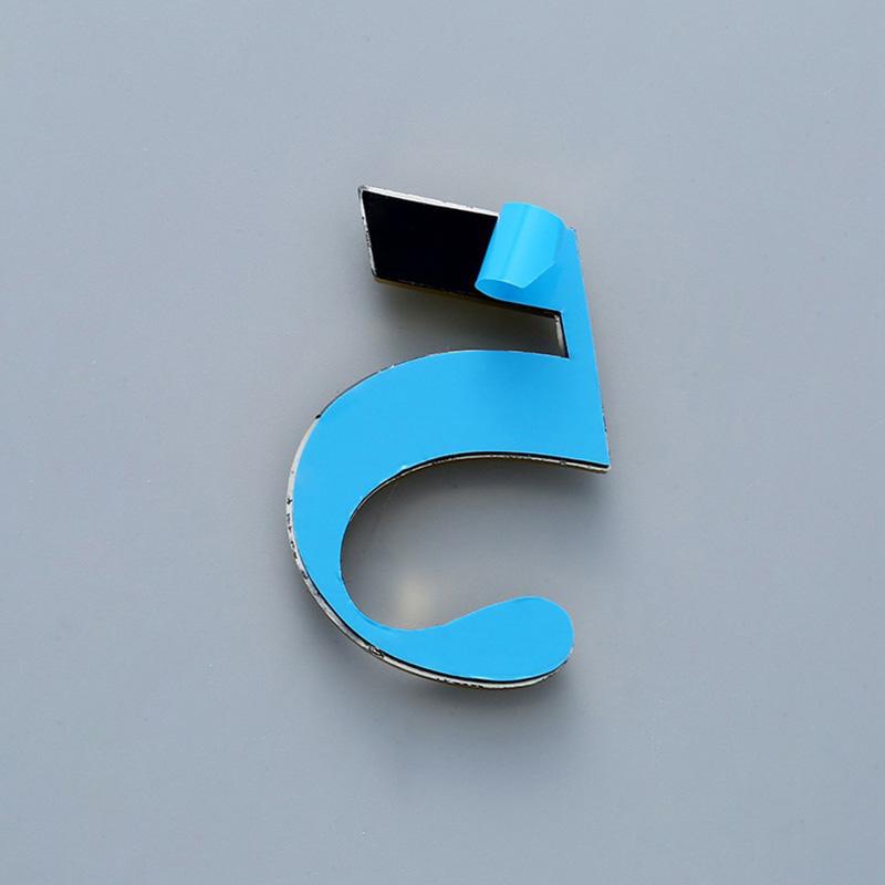 1шт золотой адрес двери номерной знак двери от 0 до 9 3D уличная номерная табличка бирка наклейка цифра номер отеля