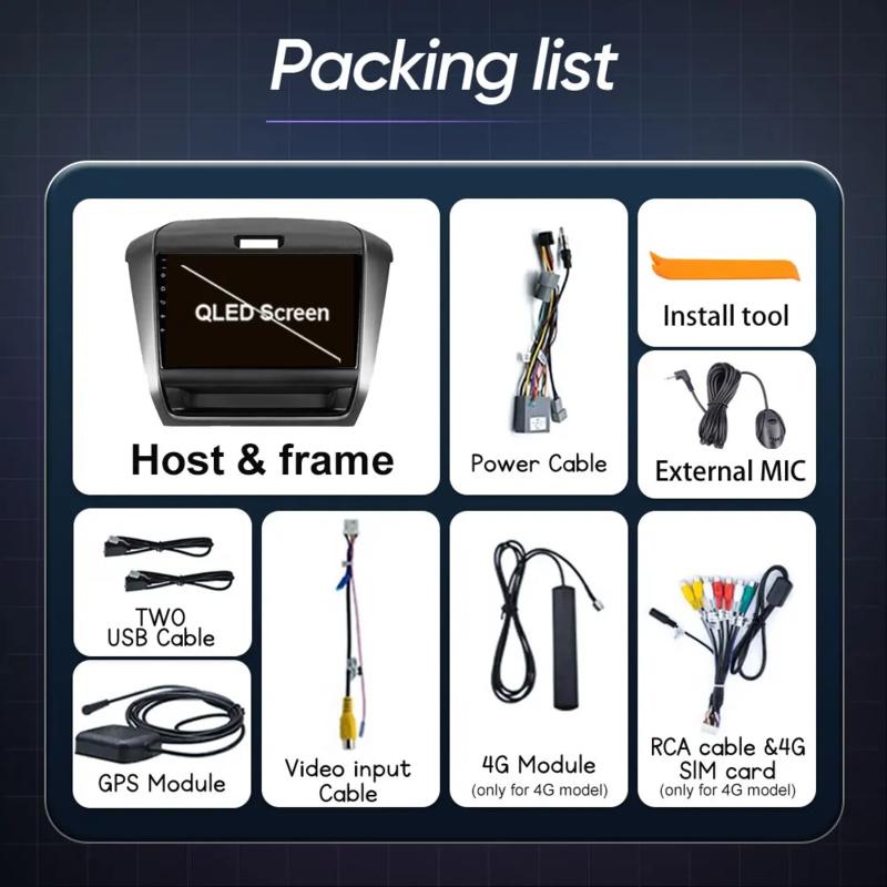 Для Honda Freed 2 2016 - 2020 Carplay Auto 4G+WIFI GPS автомобильный радио навигатор мультимедиа видеоплеер стерео BT Android 14 нет 2din