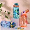 Dinosaur Water Bottle For Kids Water Sippy Cup With Silicone Straw Leakproof Plastic Water Bottles Summer Kids Water Cup