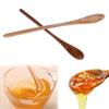 Spoon Rice Soup Desserts Condiment Long Handle Wooden Spoon Honey Tea Scoops Coffee Accessories