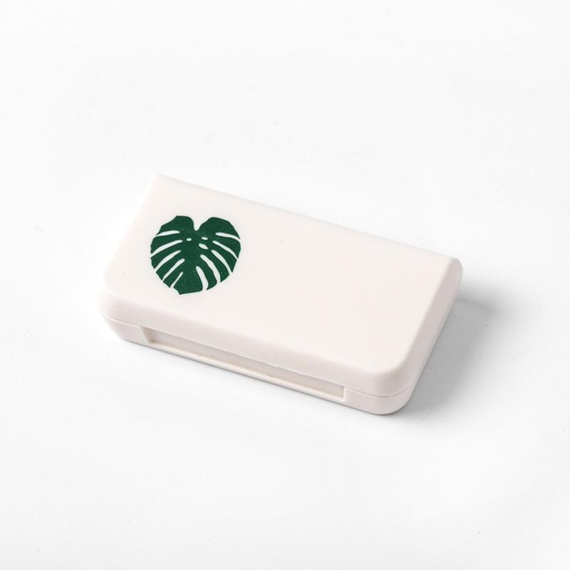 3 Grids Portable Pill Medicine Box Holder Tablet Container Dispenser Case Splitters For AM PM