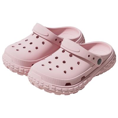 Летние детские клоги, обувь, пляжные садовые сандалии, модные удобные нескользящие тапочки, обувь с отверстиями для дома и улицы