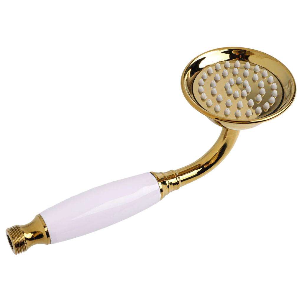 Handheld Shower Head Solid Brass Construction Timeless Design Shower Experience