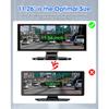Jansite 11.26" Large Screen Dash Cam 4K Wireless Carplay Android Auto 5G WIFI GPS Navigation Car DVR Rearview Camera BT FM AUX