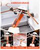 VEVOR Tubing Bender Kit, 1/4 to 7/8 Inch, Compact Ratcheting Tube Pipe Bender, Forward/Reverse Hand Bending Tool, with 7 Aluminium Alloy Dies